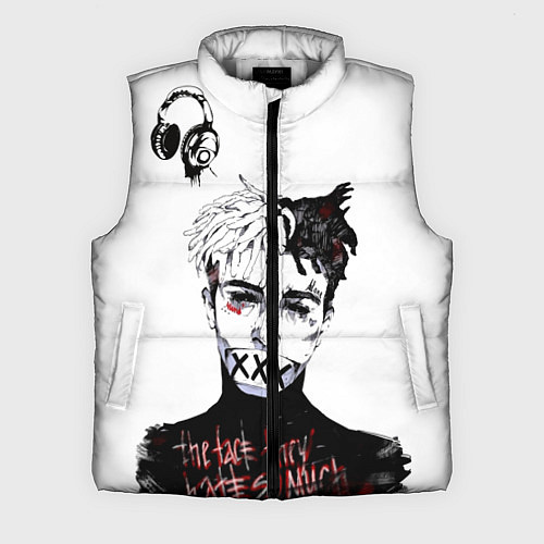 Мужской жилет Xxxtentacion / 3D-Светло-серый – фото 1