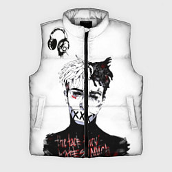 Мужской жилет Xxxtentacion, цвет: 3D-светло-серый