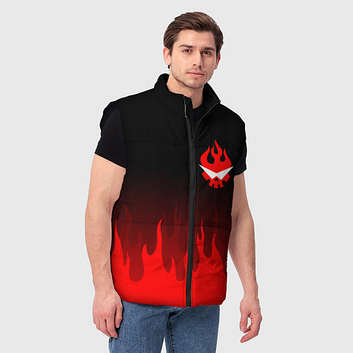 Мужской жилет GURREN LAGANN / 3D-Черный – фото 3