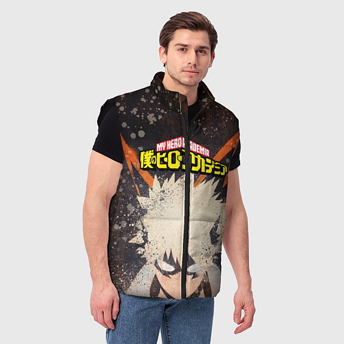 Мужской жилет MY HERO ACADEMIA / 3D-Черный – фото 3