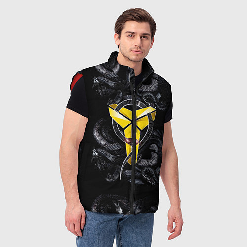 Мужской жилет Los Angeles LakersKobe Bryan / 3D-Красный – фото 3