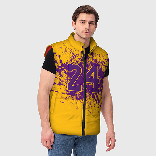 Мужской жилет Kobe Bryant / 3D-Красный – фото 3