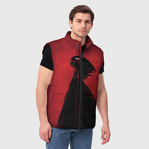 Мужской жилет Hollow Knight / 3D-Черный – фото 3