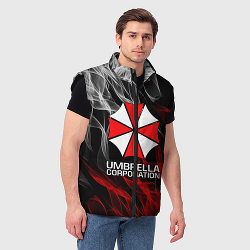 Мужской жилет UMBRELLA CORP / 3D-Черный – фото 3