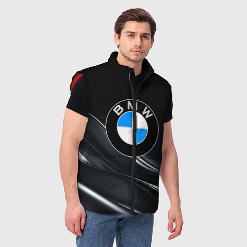 Мужской жилет BMW / 3D-Красный – фото 3