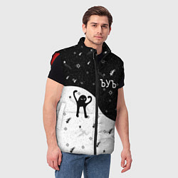 Мужской жилет ЪУЪ, цвет: 3D-красный — фото 2