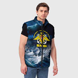 Мужской жилет Военно-морской флот, цвет: 3D-черный — фото 2