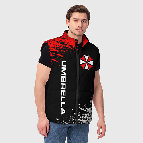 Мужской жилет UMBRELLA CORPORATION / 3D-Черный – фото 3