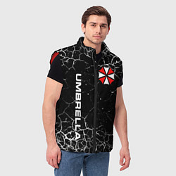 Мужской жилет UMBRELLA CORPORATION, цвет: 3D-красный — фото 2