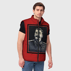 Мужской жилет Сталин, цвет: 3D-черный — фото 2