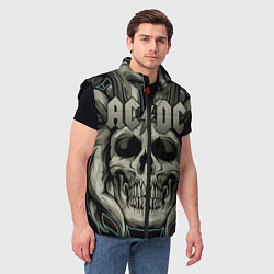 Мужской жилет ACDC, цвет: 3D-черный — фото 2