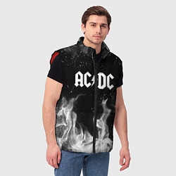 Мужской жилет AC DC, цвет: 3D-красный — фото 2