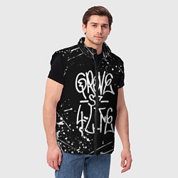 Мужской жилет GROVE STREET GTA, цвет: 3D-черный — фото 2