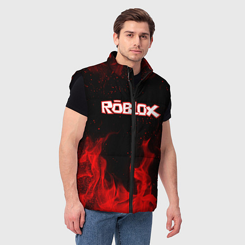 Мужской жилет ROBLOX / 3D-Черный – фото 3