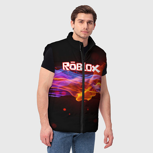 Мужской жилет ROBLOX / 3D-Черный – фото 3