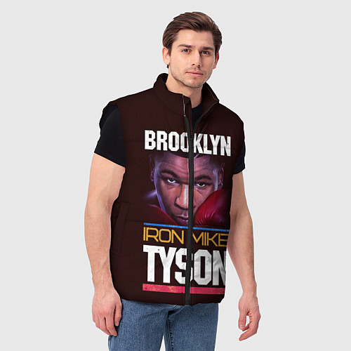 Мужской жилет Mike Tyson / 3D-Черный – фото 3