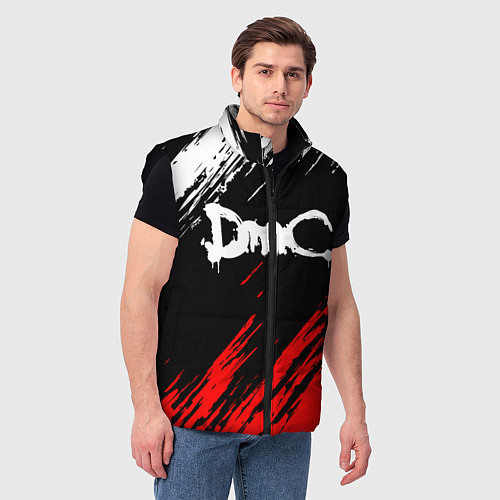 Мужской жилет DEVIL MAY CRY DMC / 3D-Черный – фото 3