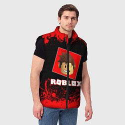 Мужской жилет ROBLOX, цвет: 3D-черный — фото 2