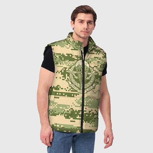 Мужской жилет ВДВ СССР / 3D-Черный – фото 3