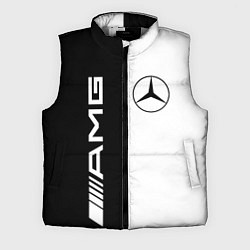 Мужской жилет MERCEDES AMG, цвет: 3D-светло-серый