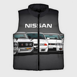 Мужской жилет NISSAN, цвет: 3D-черный