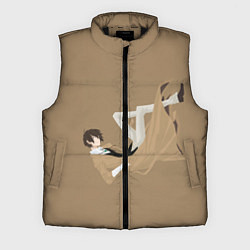 Мужской жилет Osamu Dazai, цвет: 3D-черный