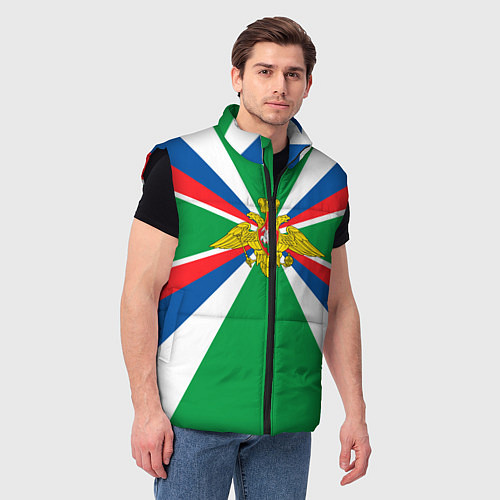 Мужской жилет Пограничные Войска / 3D-Черный – фото 3