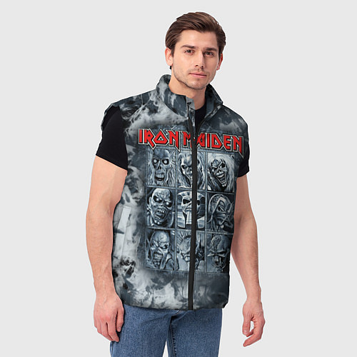 Мужской жилет Iron Maiden / 3D-Черный – фото 3