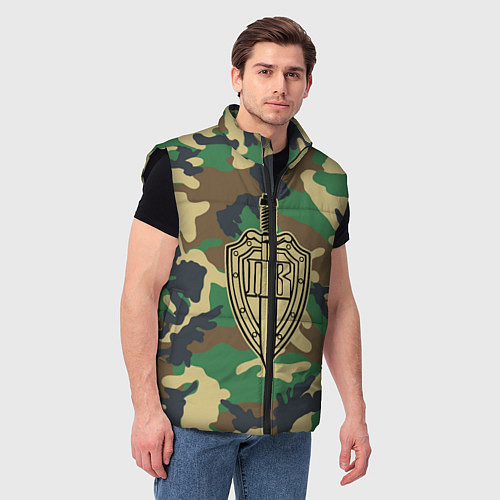 Мужской жилет Пограничные Войска / 3D-Черный – фото 3