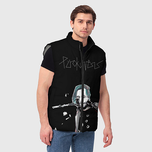 Мужской жилет PYROKINESIS / 3D-Светло-серый – фото 3