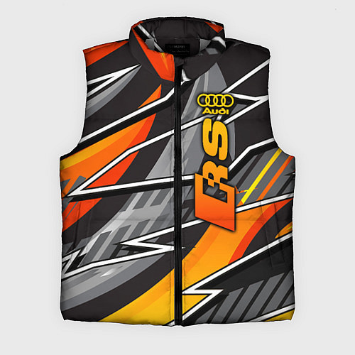Мужской жилет Audi RS / 3D-Светло-серый – фото 1