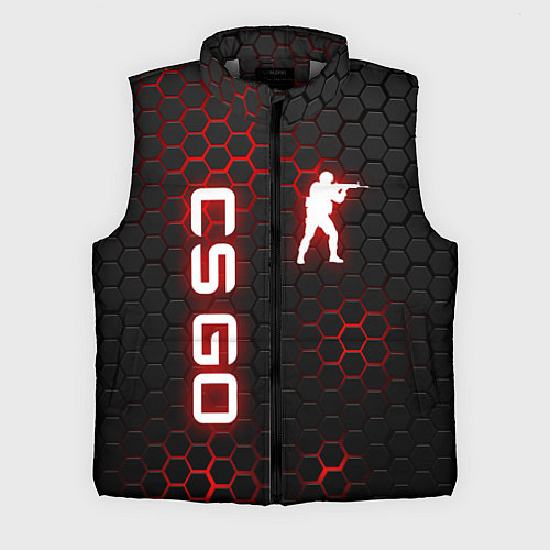Мужской жилет CS GO / 3D-Светло-серый – фото 1