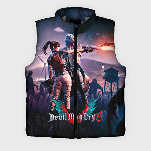 Мужской жилет DMC art / 3D-Светло-серый – фото 1