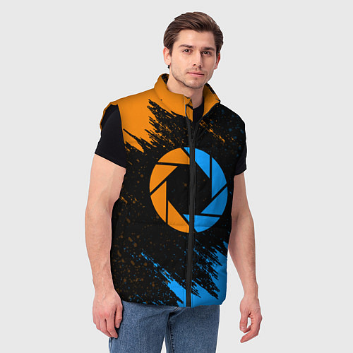 Мужской жилет PORTAL / 3D-Черный – фото 3