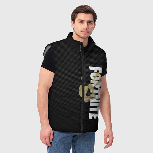 Мужской жилет Fortnite / 3D-Светло-серый – фото 3