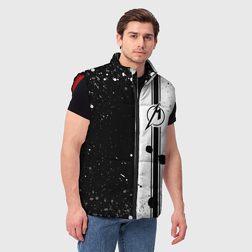 Мужской жилет Metallica / 3D-Красный – фото 3