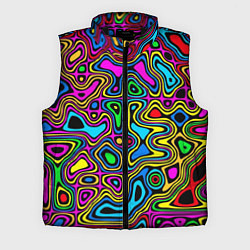 Мужской жилет Психоделика, цвет: 3D-черный