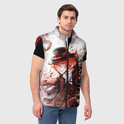 Мужской жилет Bungou Stray Dogs, цвет: 3D-красный — фото 2