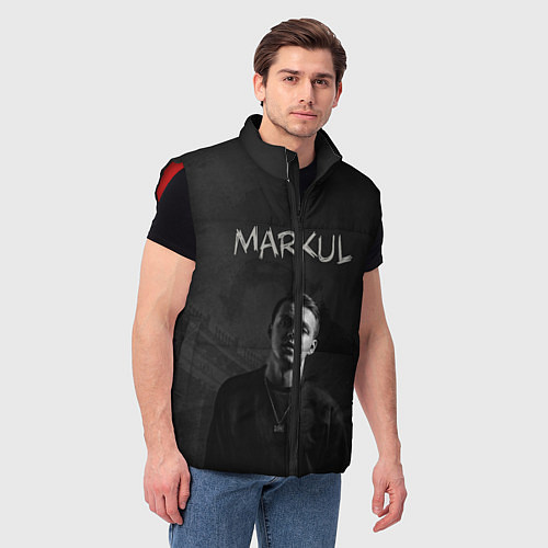 Мужской жилет MARKUL / 3D-Красный – фото 3