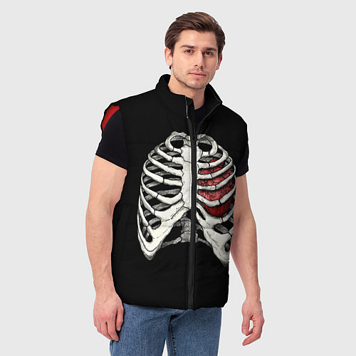 Мужской жилет My Heart / 3D-Красный – фото 3