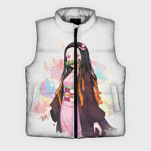 Мужской жилет KIMETSU NO YAIBA / 3D-Светло-серый – фото 1
