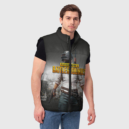 Мужской жилет PUBG / 3D-Черный – фото 3