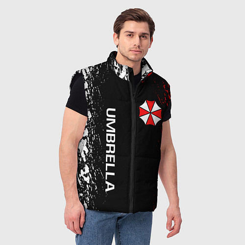 Мужской жилет RESIDENT EVIL UMBRELLA / 3D-Черный – фото 3