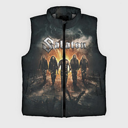 Мужской жилет Sabaton Band, цвет: 3D-светло-серый