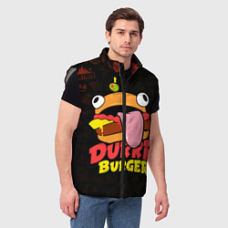 Мужской жилет Fortnite Durrr Burger, цвет: 3D-светло-серый — фото 2