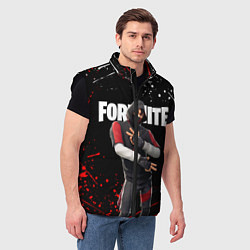 Мужской жилет FORTNITE IKONIK, цвет: 3D-черный — фото 2