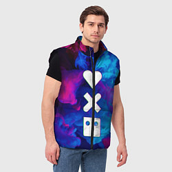 Мужской жилет LOVE DEATH ROBOTS LDR, цвет: 3D-черный — фото 2