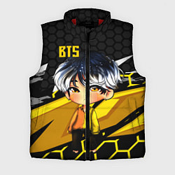 Мужской жилет BTS, цвет: 3D-красный