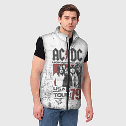 Мужской жилет ACDC, цвет: 3D-черный — фото 2