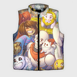 Мужской жилет UNDERTALE, цвет: 3D-черный